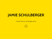 Tablet Screenshot of jamieschulberger.com